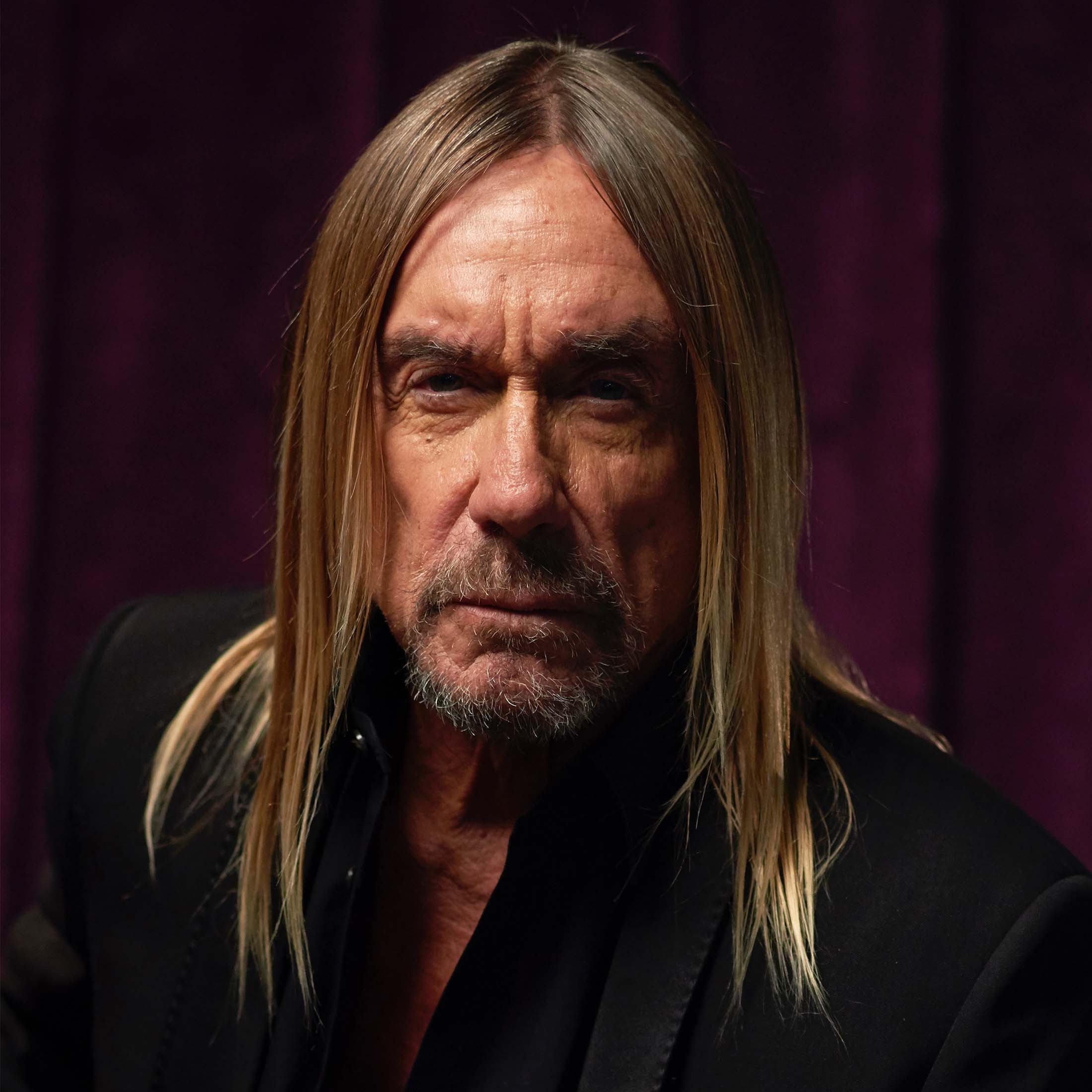 Iggy Pop ©Rob Baker Ashton Porträt des Künstlers Iggy Pop