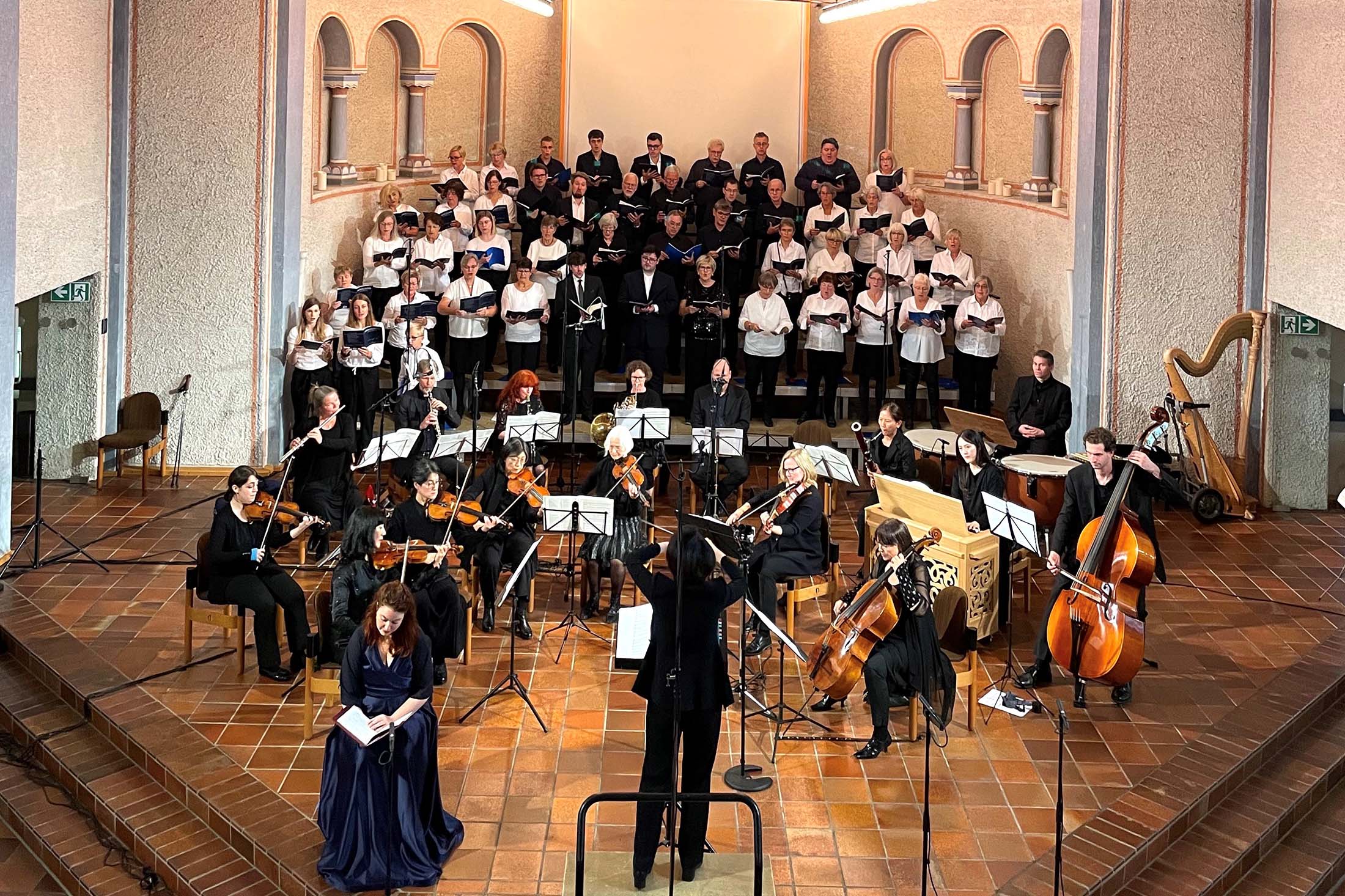 Kantorei Erlöserkirche ©Younggoo Chang Kantorei der Erlöserkirche bei einem Konzert