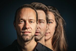 Gruppenporträt des Pulsar Trio