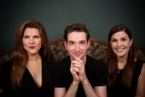 Sängerinnen Lisa Katarina Zimmermann und Xenia von Randow und Pianist Max Philip Klüser