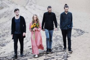 die Band Leléka spielen Ukrainian Folk Jazz